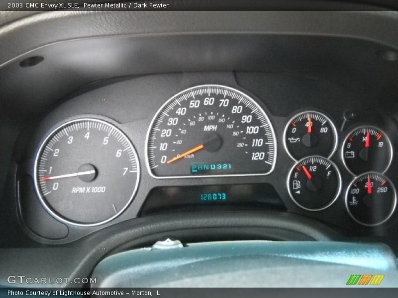 Pewter Metallic / Dark Pewter 2003 GMC Envoy XL SLE