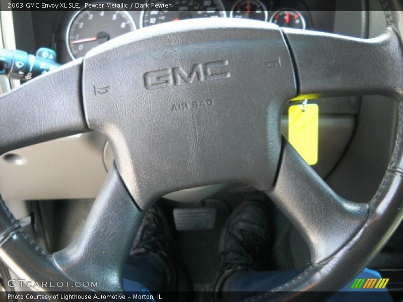 Pewter Metallic / Dark Pewter 2003 GMC Envoy XL SLE