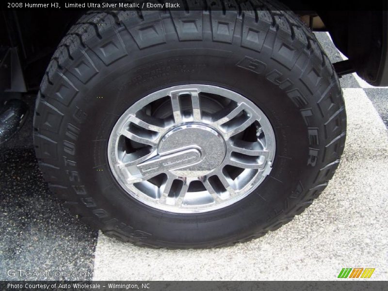 Limited Ultra Silver Metallic / Ebony Black 2008 Hummer H3