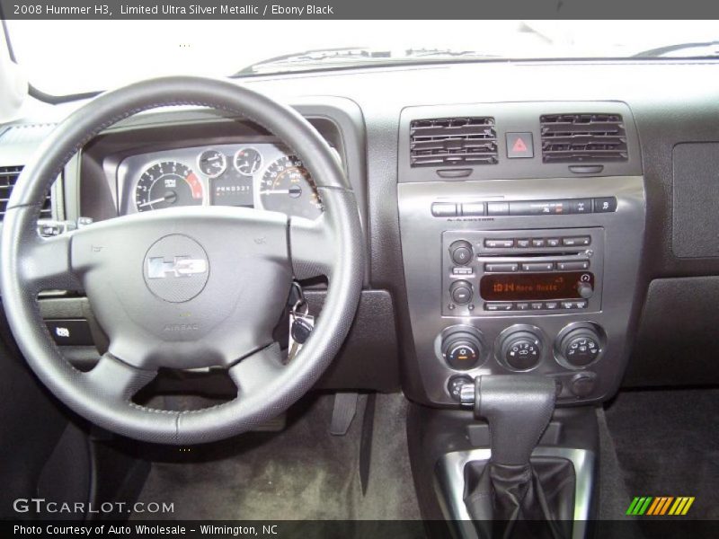 Limited Ultra Silver Metallic / Ebony Black 2008 Hummer H3