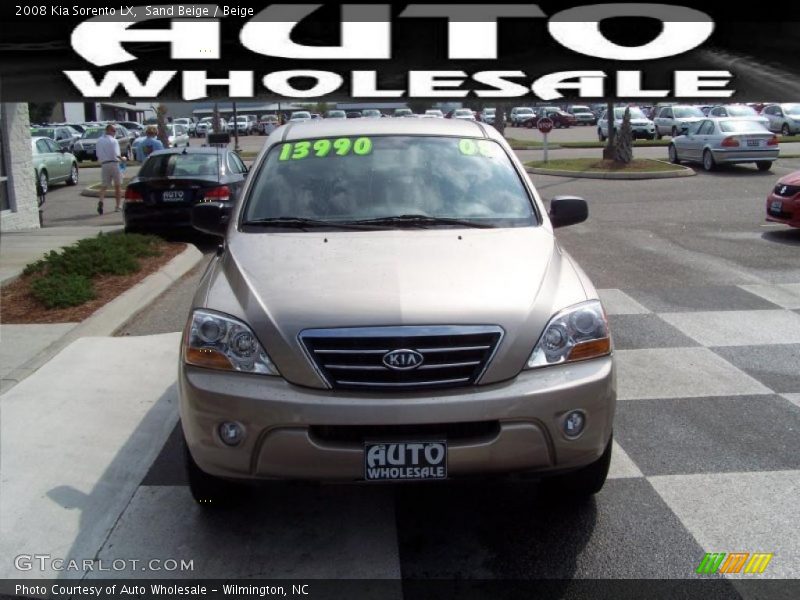 Sand Beige / Beige 2008 Kia Sorento LX