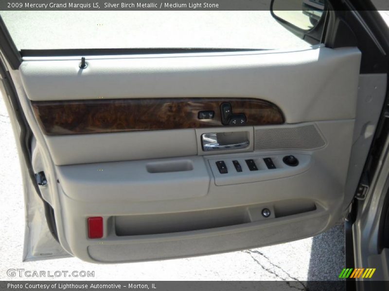 Silver Birch Metallic / Medium Light Stone 2009 Mercury Grand Marquis LS