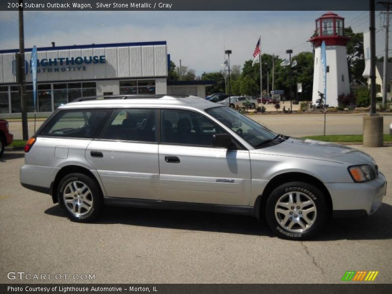 Silver Stone Metallic / Gray 2004 Subaru Outback Wagon