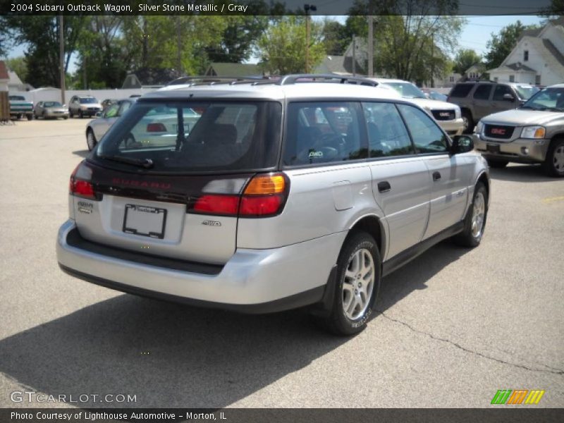 Silver Stone Metallic / Gray 2004 Subaru Outback Wagon