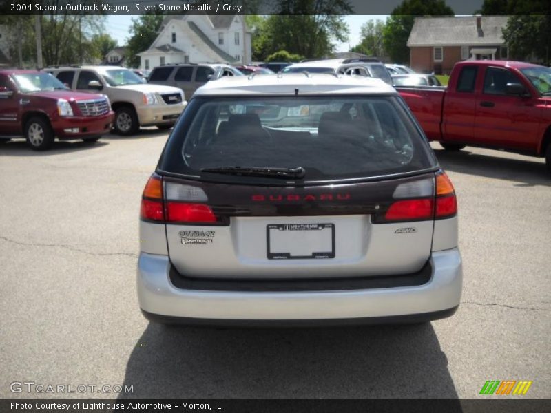 Silver Stone Metallic / Gray 2004 Subaru Outback Wagon