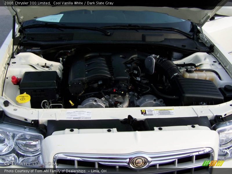 Cool Vanilla White / Dark Slate Gray 2008 Chrysler 300 Limited