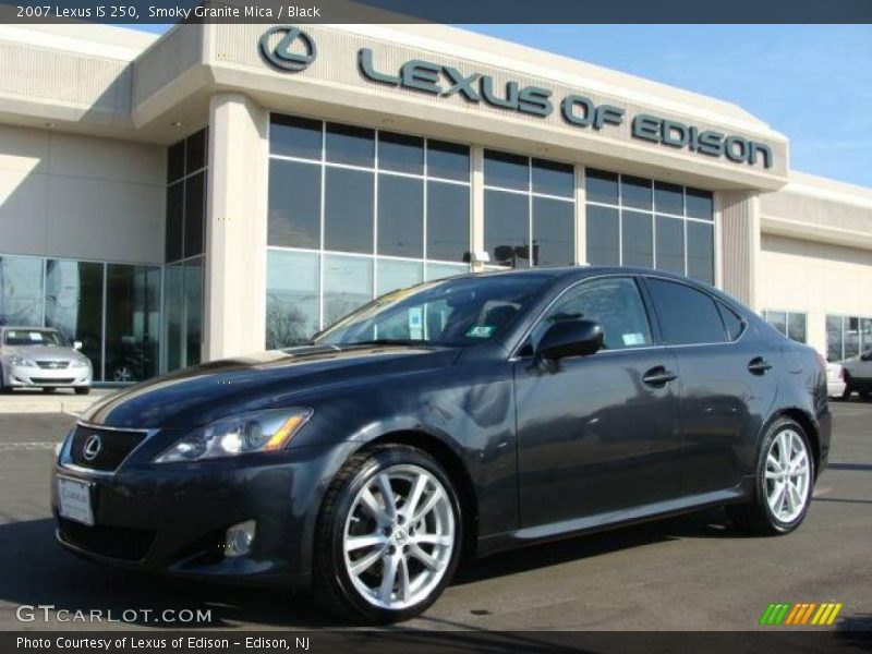 Smoky Granite Mica / Black 2007 Lexus IS 250
