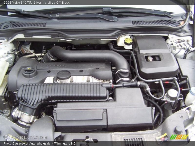 Silver Metallic / Off-Black 2008 Volvo S40 T5