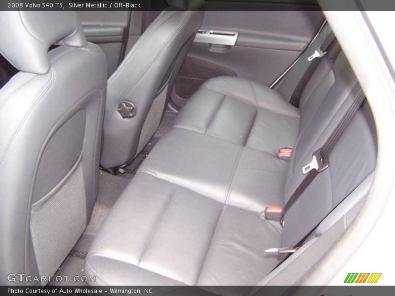 Silver Metallic / Off-Black 2008 Volvo S40 T5