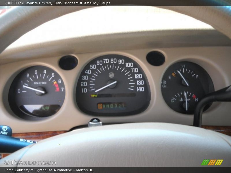Dark Bronzemist Metallic / Taupe 2000 Buick LeSabre Limited