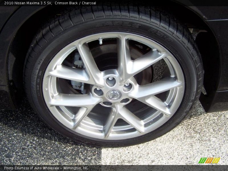 Crimson Black / Charcoal 2010 Nissan Maxima 3.5 SV