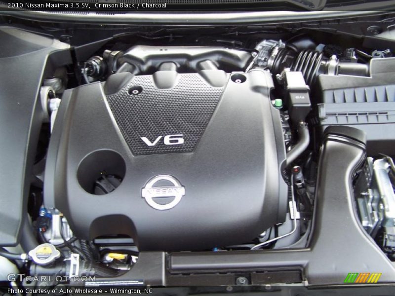Crimson Black / Charcoal 2010 Nissan Maxima 3.5 SV