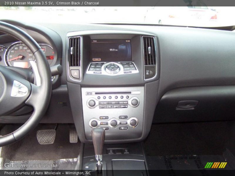 Crimson Black / Charcoal 2010 Nissan Maxima 3.5 SV