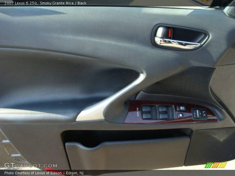 Smoky Granite Mica / Black 2007 Lexus IS 250