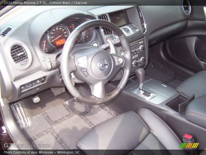 Crimson Black / Charcoal 2010 Nissan Maxima 3.5 SV