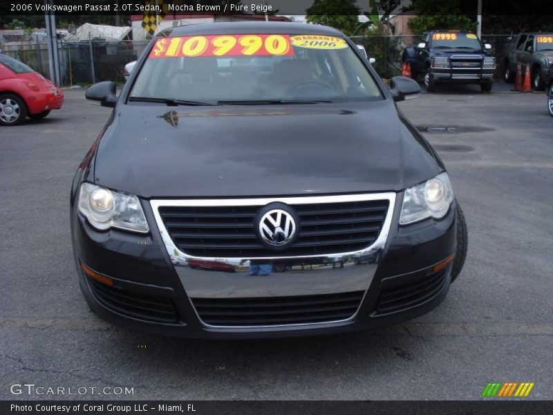 Mocha Brown / Pure Beige 2006 Volkswagen Passat 2.0T Sedan