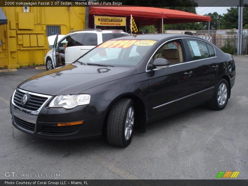 Mocha Brown / Pure Beige 2006 Volkswagen Passat 2.0T Sedan