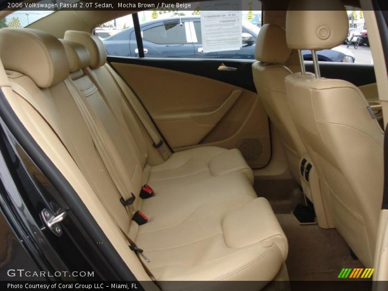Mocha Brown / Pure Beige 2006 Volkswagen Passat 2.0T Sedan