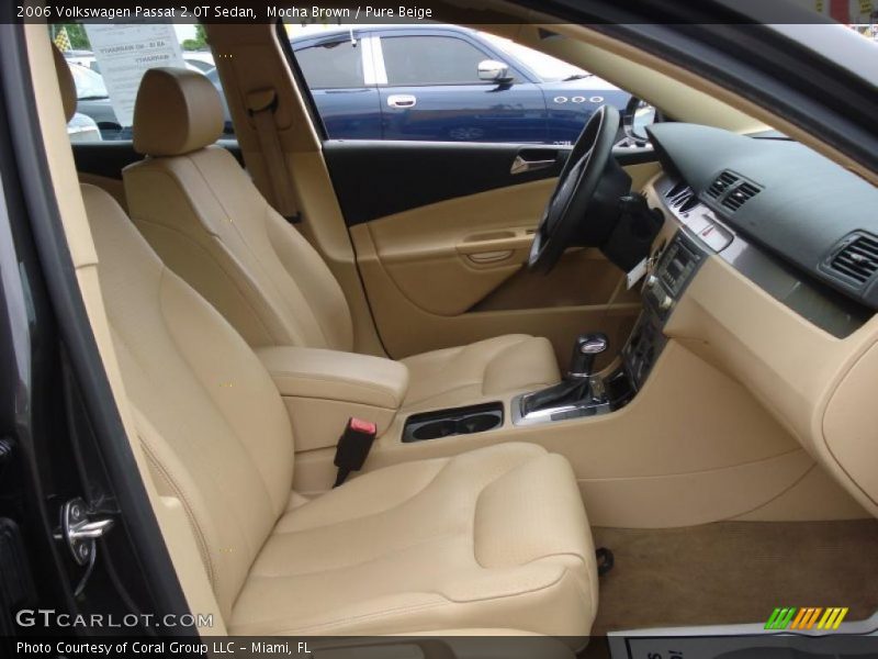 Mocha Brown / Pure Beige 2006 Volkswagen Passat 2.0T Sedan
