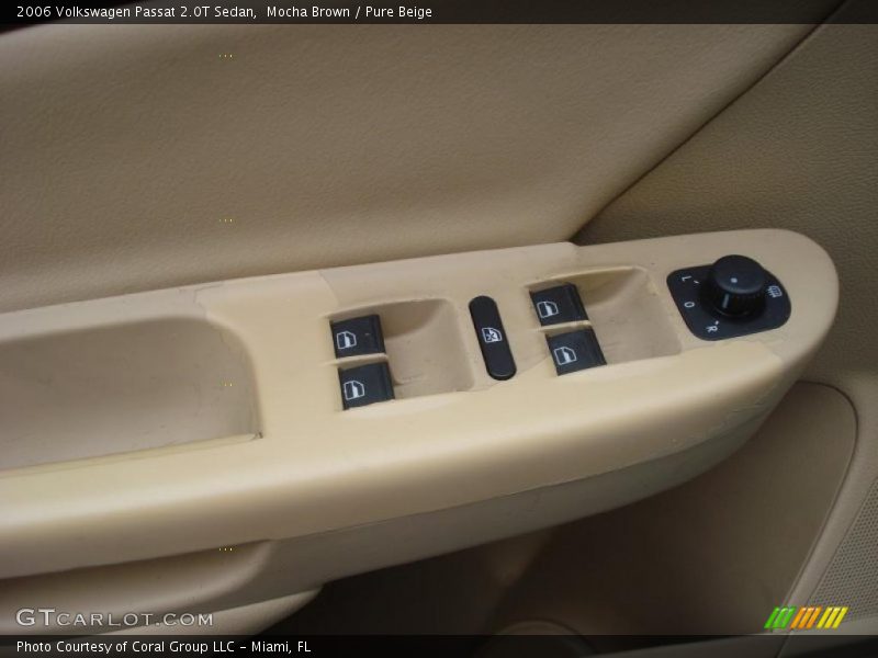 Mocha Brown / Pure Beige 2006 Volkswagen Passat 2.0T Sedan