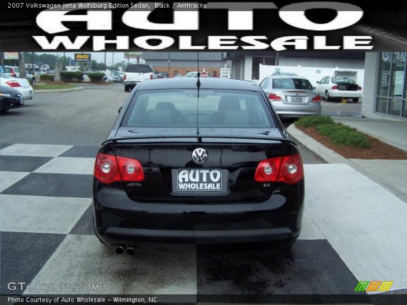 Black / Anthracite 2007 Volkswagen Jetta Wolfsburg Edition Sedan