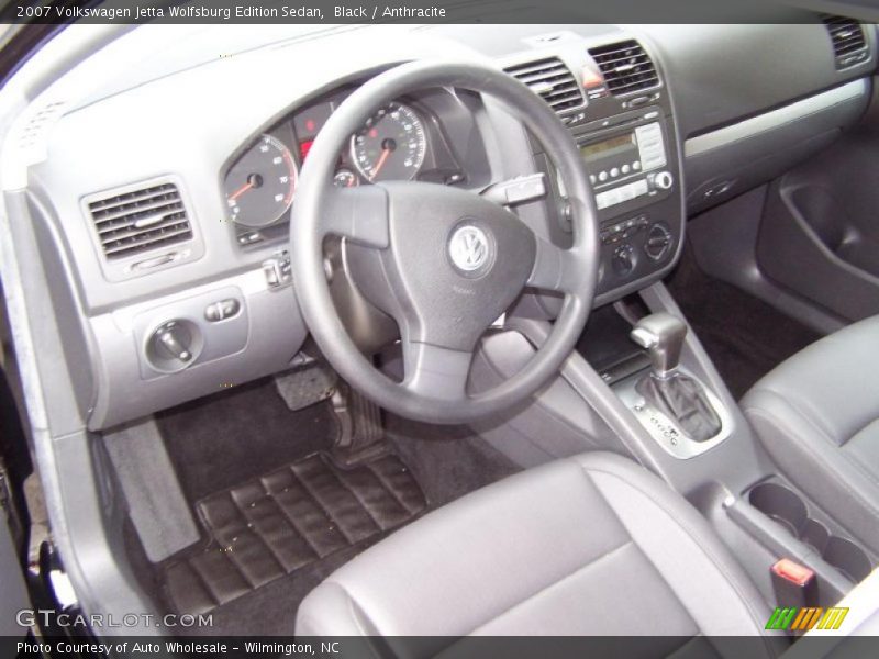 Black / Anthracite 2007 Volkswagen Jetta Wolfsburg Edition Sedan