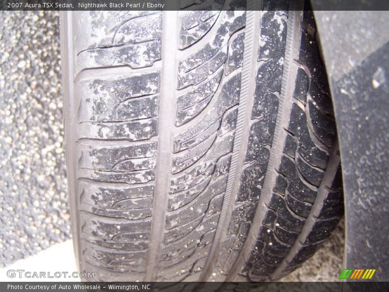 Nighthawk Black Pearl / Ebony 2007 Acura TSX Sedan