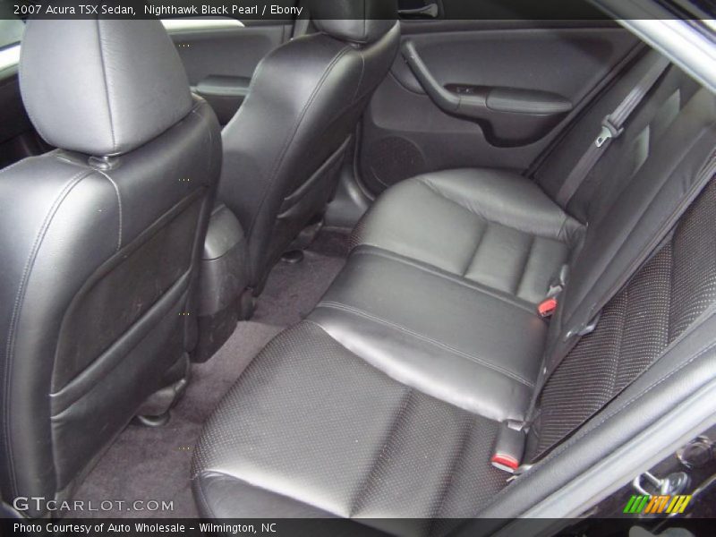 Nighthawk Black Pearl / Ebony 2007 Acura TSX Sedan
