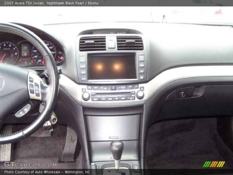 Nighthawk Black Pearl / Ebony 2007 Acura TSX Sedan