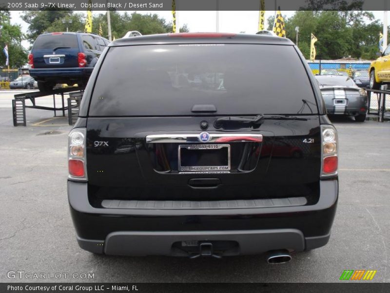 Obsidian Black / Desert Sand 2005 Saab 9-7X Linear