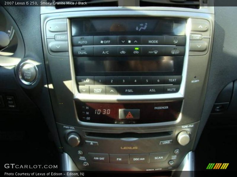 Smoky Granite Mica / Black 2007 Lexus IS 250