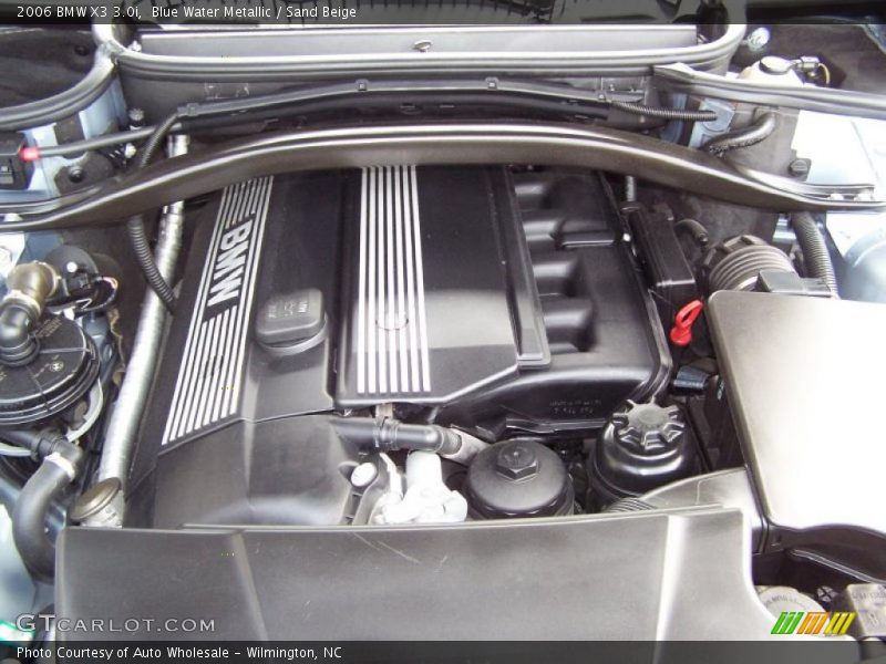 Blue Water Metallic / Sand Beige 2006 BMW X3 3.0i