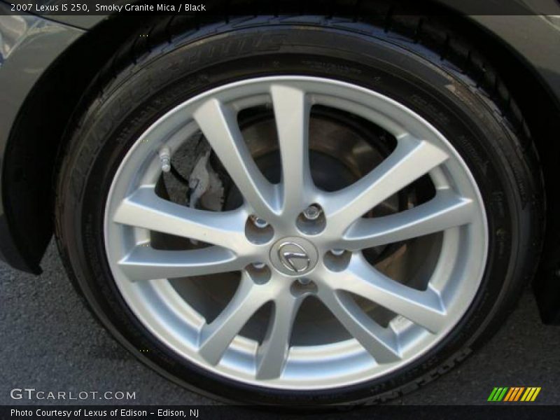 Smoky Granite Mica / Black 2007 Lexus IS 250
