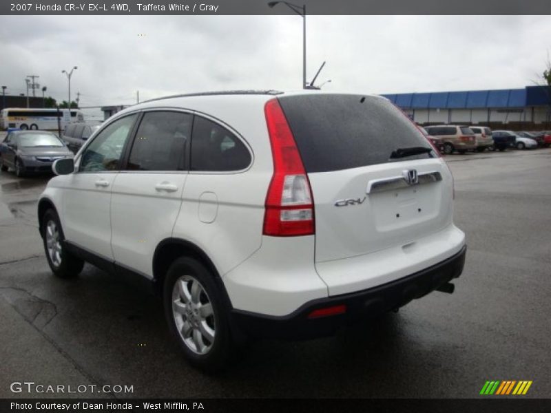 Taffeta White / Gray 2007 Honda CR-V EX-L 4WD