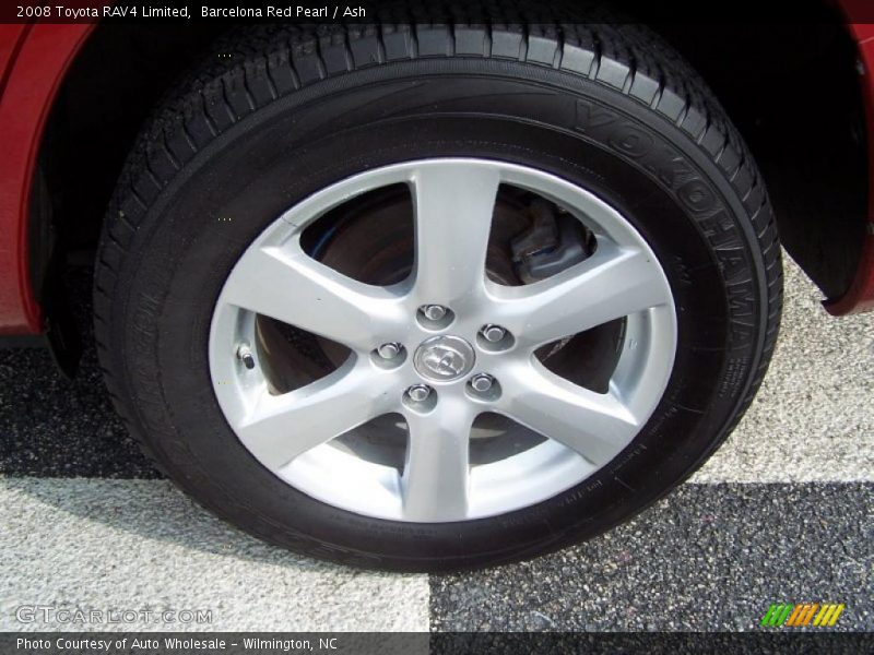Barcelona Red Pearl / Ash 2008 Toyota RAV4 Limited