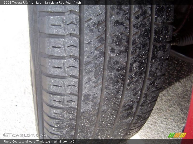 Barcelona Red Pearl / Ash 2008 Toyota RAV4 Limited