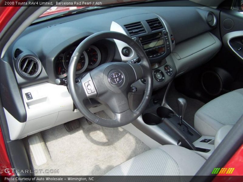 Barcelona Red Pearl / Ash 2008 Toyota RAV4 Limited