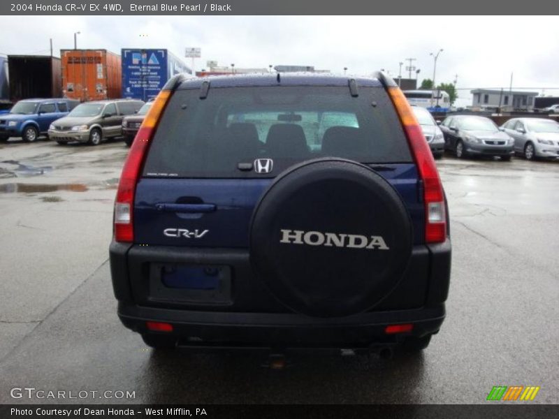 Eternal Blue Pearl / Black 2004 Honda CR-V EX 4WD