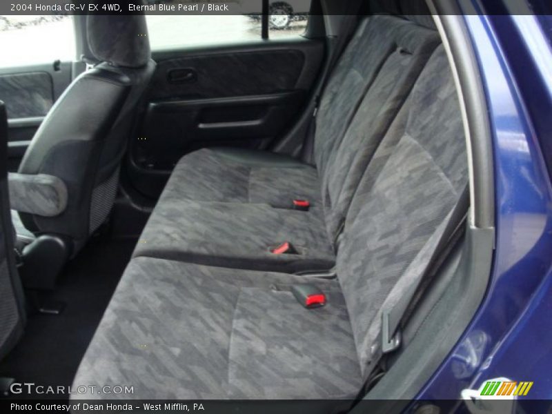 Eternal Blue Pearl / Black 2004 Honda CR-V EX 4WD
