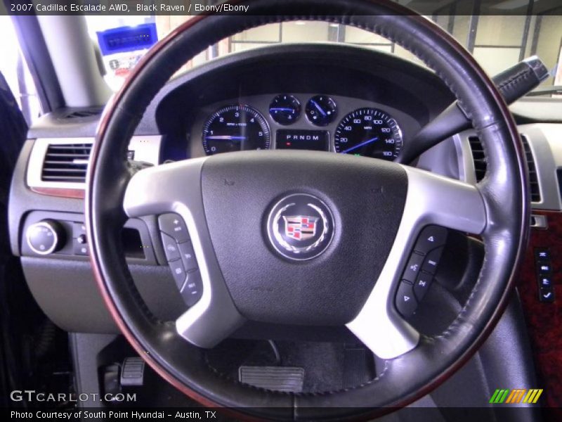 Black Raven / Ebony/Ebony 2007 Cadillac Escalade AWD