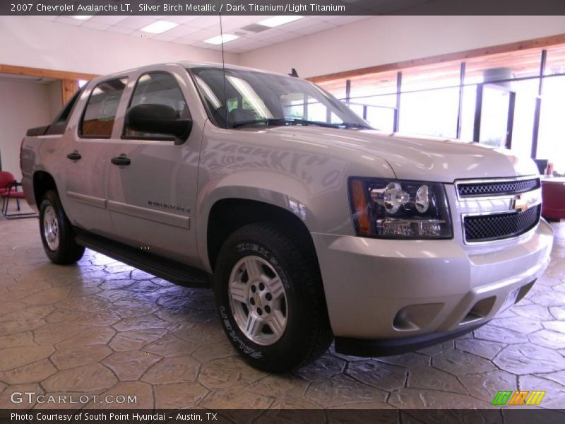 Silver Birch Metallic / Dark Titanium/Light Titanium 2007 Chevrolet Avalanche LT