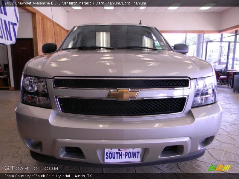 Silver Birch Metallic / Dark Titanium/Light Titanium 2007 Chevrolet Avalanche LT