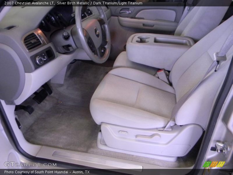 Silver Birch Metallic / Dark Titanium/Light Titanium 2007 Chevrolet Avalanche LT