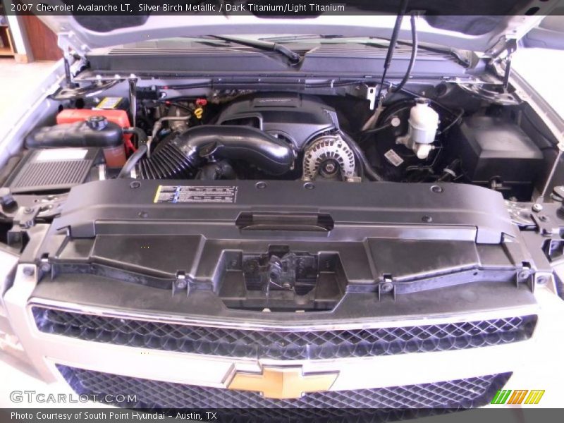 Silver Birch Metallic / Dark Titanium/Light Titanium 2007 Chevrolet Avalanche LT