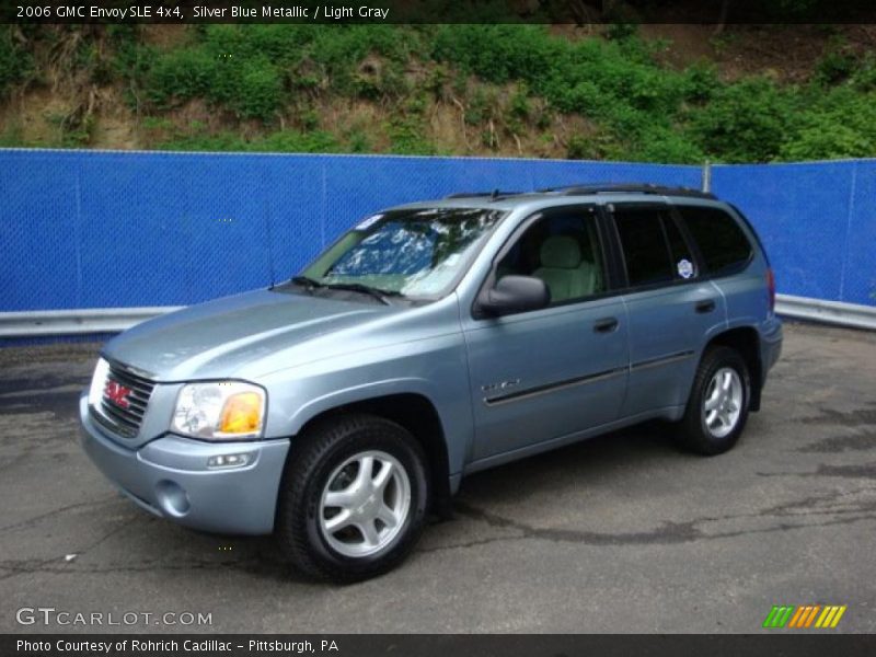 Silver Blue Metallic / Light Gray 2006 GMC Envoy SLE 4x4
