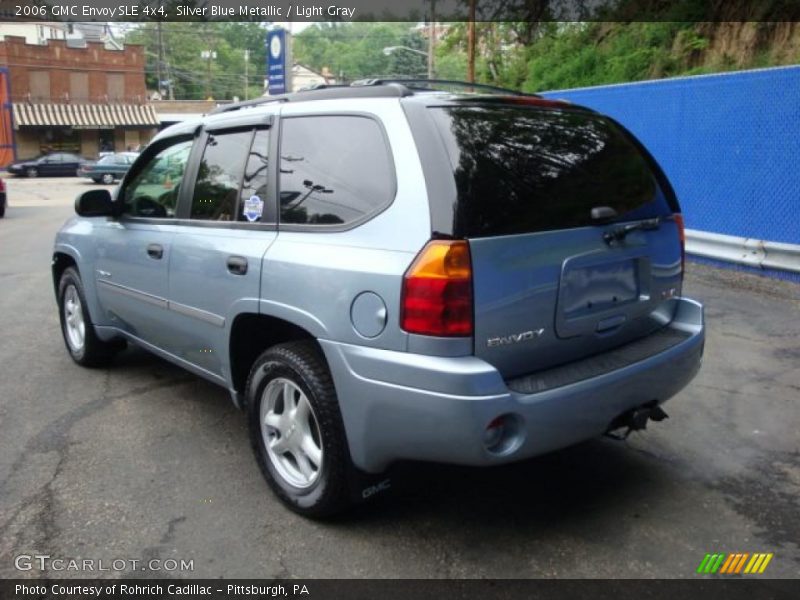 Silver Blue Metallic / Light Gray 2006 GMC Envoy SLE 4x4