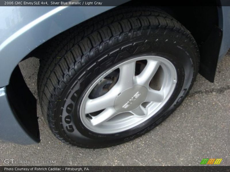 Silver Blue Metallic / Light Gray 2006 GMC Envoy SLE 4x4