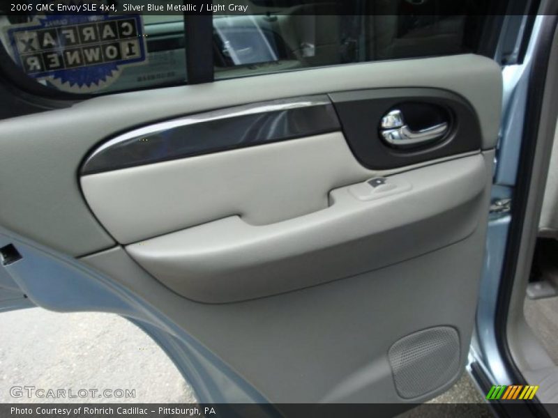 Silver Blue Metallic / Light Gray 2006 GMC Envoy SLE 4x4