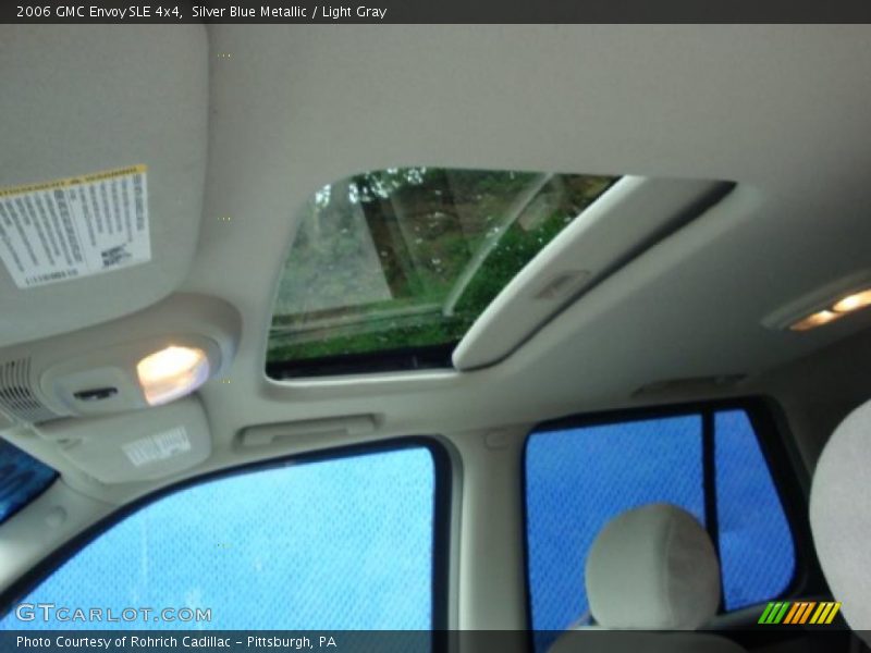 Silver Blue Metallic / Light Gray 2006 GMC Envoy SLE 4x4