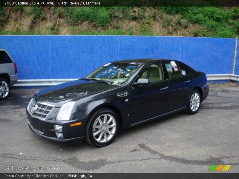 Black Raven / Cashmere 2008 Cadillac STS 4 V6 AWD